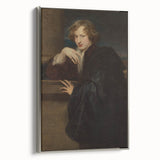 Baroque Portrait of Elegance - Classic Antique Art Print