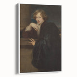 Baroque Portrait of Elegance - Classic Antique Art Print