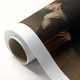 Baroque Portrait of Elegance - Classic Antique Art Print