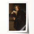 Baroque Portrait of Elegance - Classic Antique Art Print