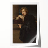 Baroque Portrait of Elegance - Classic Antique Art Print