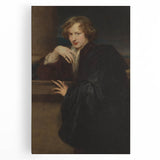 Baroque Portrait of Elegance - Classic Antique Art Print