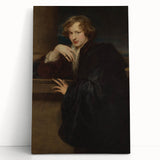 Baroque Portrait of Elegance - Classic Antique Art Print