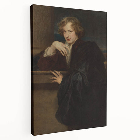 Baroque Portrait of Elegance - Classic Antique Art Print