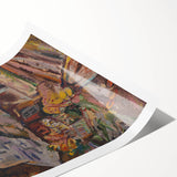 Expressionism Wall Art - Vibrant Mountain Morning Scene Painting