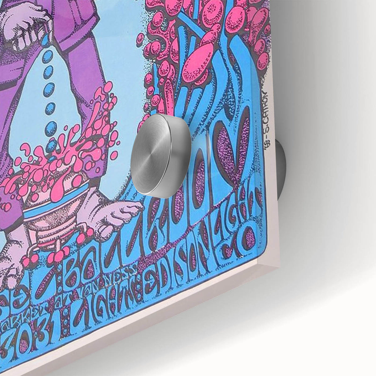 Grateful Dead Retro Wall Art – Vintage Psychedelic Concert Print
