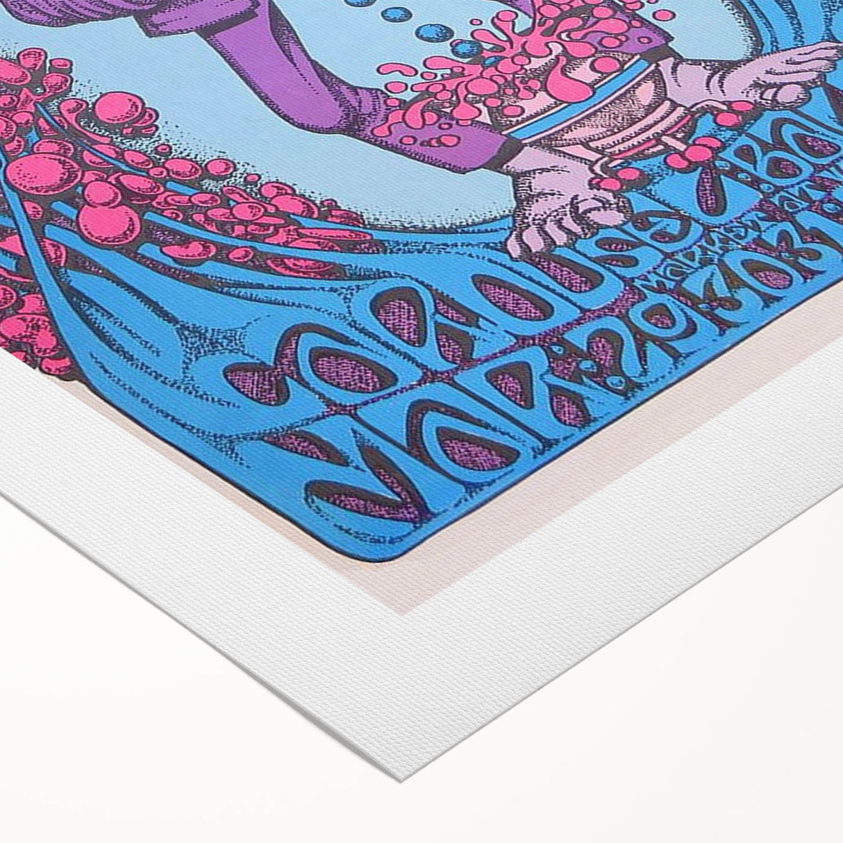 Grateful Dead Retro Wall Art – Vintage Psychedelic Concert Print