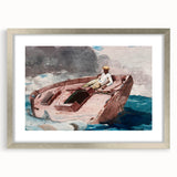 Realism Art Prints - The Gulf Stream by Winslow Homer Nautical Scene Art