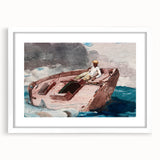 Realism Art Prints - The Gulf Stream by Winslow Homer Nautical Scene Art