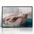 Realism Art Prints - The Gulf Stream by Winslow Homer Nautical Scene Art