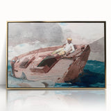 Realism Art Prints - The Gulf Stream by Winslow Homer Nautical Scene Art