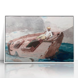 Realism Art Prints - The Gulf Stream by Winslow Homer Nautical Scene Art