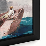 Realism Art Prints - The Gulf Stream by Winslow Homer Nautical Scene Art