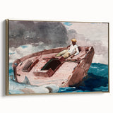 Realism Art Prints - The Gulf Stream by Winslow Homer Nautical Scene Art