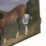 A Clydesdale Stallion by John Frederick Herring - Romantic Art Print