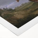 A Clydesdale Stallion by John Frederick Herring - Romantic Art Print