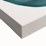 Contemporary Dining Art Pieces – Teal & Blue Abstract Wall Print