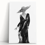 Abstract figurative artwork on a stretched canvas, showcasing vibrant colors and dynamic shapes, ideal for modern home decor. Perfect for adding a contemporary touch to any space.