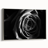 Framed wall art featuring an abstract floral design in vibrant colors, elegantly displayed with a sleek silver frame, perfect for modern home decor.