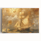 Abstract landscape wall art featuring vibrant colors and bold brush strokes on a stretched canvas, ideal for modern home decor and artistic expression.