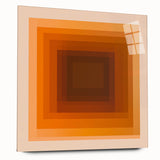 Minimalist Abstract Wall Art – Warm Earth-Toned Geometry