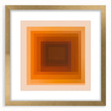 Minimalist Abstract Wall Art – Warm Earth-Toned Geometry