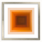 Minimalist Abstract Wall Art – Warm Earth-Toned Geometry
