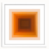 Minimalist Abstract Wall Art – Warm Earth-Toned Geometry