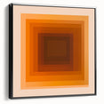 Minimalist Abstract Wall Art – Warm Earth-Toned Geometry
