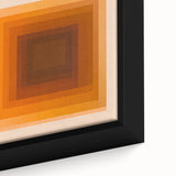 Minimalist Abstract Wall Art – Warm Earth-Toned Geometry