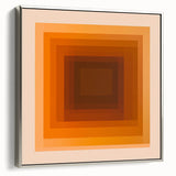 Minimalist Abstract Wall Art – Warm Earth-Toned Geometry