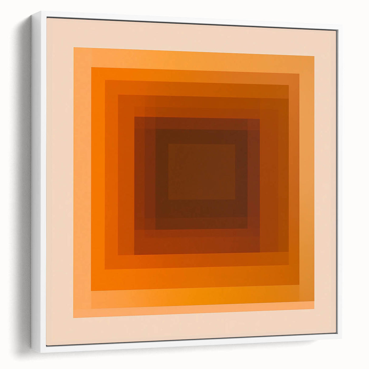 Minimalist Abstract Wall Art – Warm Earth-Toned Geometry