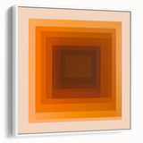 Minimalist Abstract Wall Art – Warm Earth-Toned Geometry