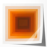 Minimalist Abstract Wall Art – Warm Earth-Toned Geometry