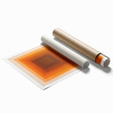 Minimalist Abstract Wall Art – Warm Earth-Toned Geometry