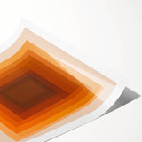 Minimalist Abstract Wall Art – Warm Earth-Toned Geometry