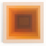 Minimalist Abstract Wall Art – Warm Earth-Toned Geometry