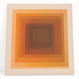Minimalist Abstract Wall Art – Warm Earth-Toned Geometry