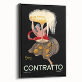 Black and white vintage poster art of a landscape on framed canvas, ideal for bedroom wall decor.