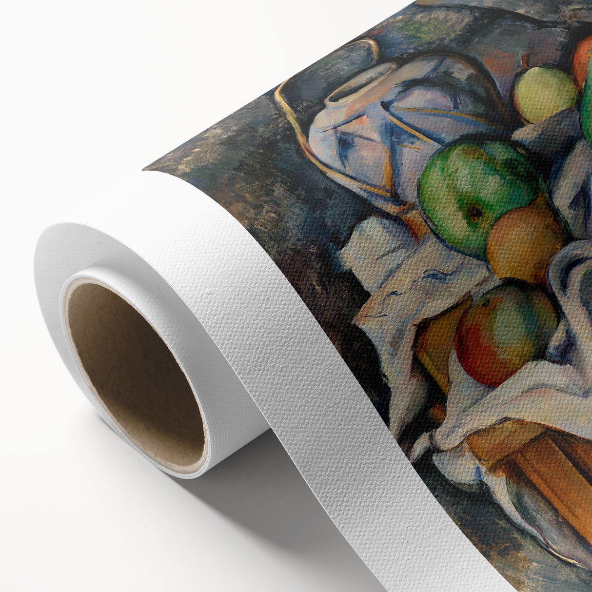 Impressionist Still Life - Ginger Jar with Fruit - Cezanne Art Print