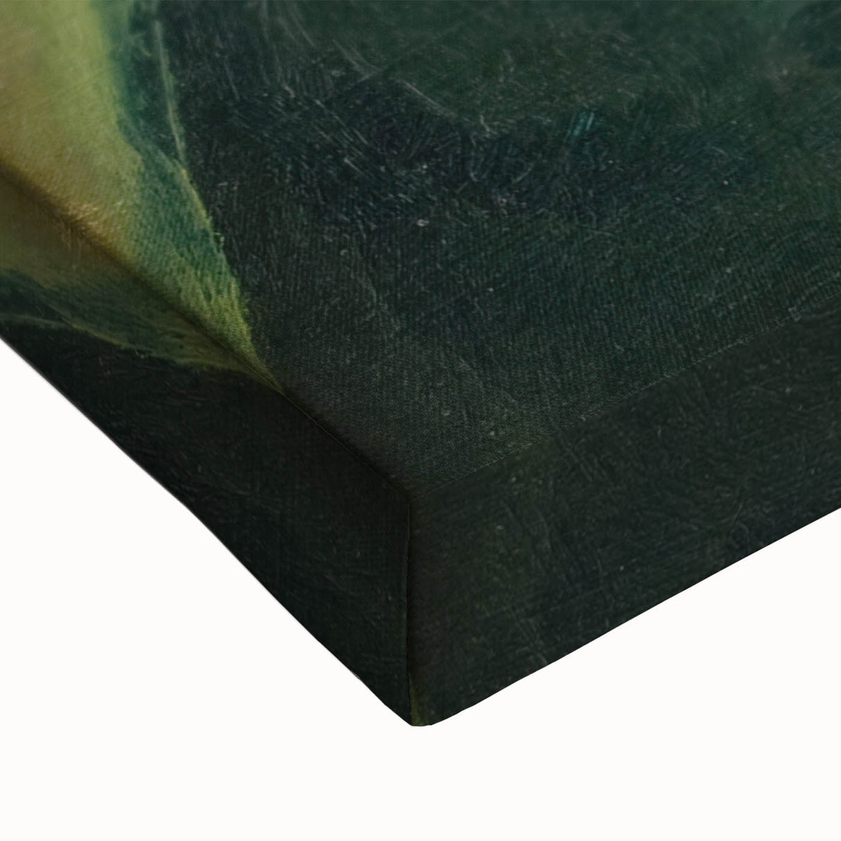 Portrait of a Man Reading - Abstract Modern Wall Art in Earth Tones