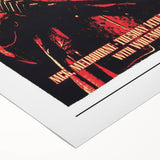 Guns N' Roses Retro Wall Art – Vintage Melbourne Concert Print