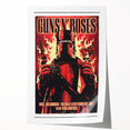 Guns N' Roses Retro Wall Art – Vintage Melbourne Concert Print