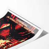 Guns N' Roses Retro Wall Art – Vintage Melbourne Concert Print