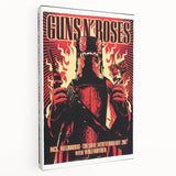 Guns N' Roses Retro Wall Art – Vintage Melbourne Concert Print