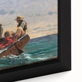 Realism Art Prints - The Flirt by Winslow Homer Nautical Adventure Art