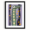 Kids Room Art Prints – Playful Alligator Illustration for Nursery
