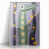 Kids Room Art Prints – Playful Alligator Illustration for Nursery