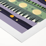 Kids Room Art Prints – Playful Alligator Illustration for Nursery