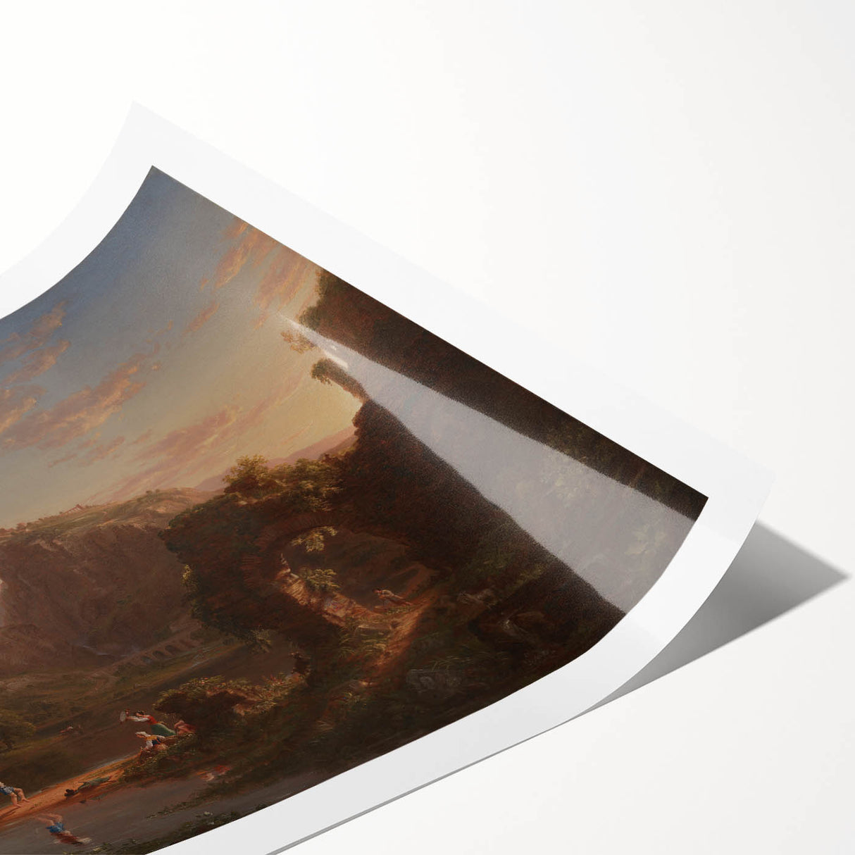 L’Allegro by Thomas Cole - Romanticism Landscape Art Print